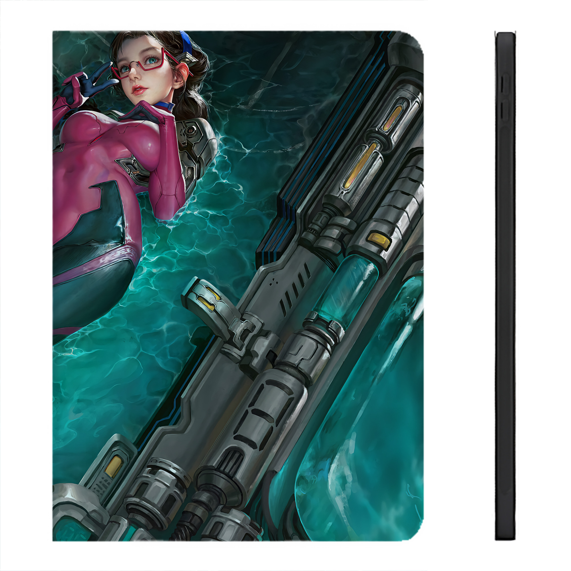 （画像用） EVA 新世紀エヴァンゲリオン IPadケース ペンホルダー付き ブックスタイルデザイン